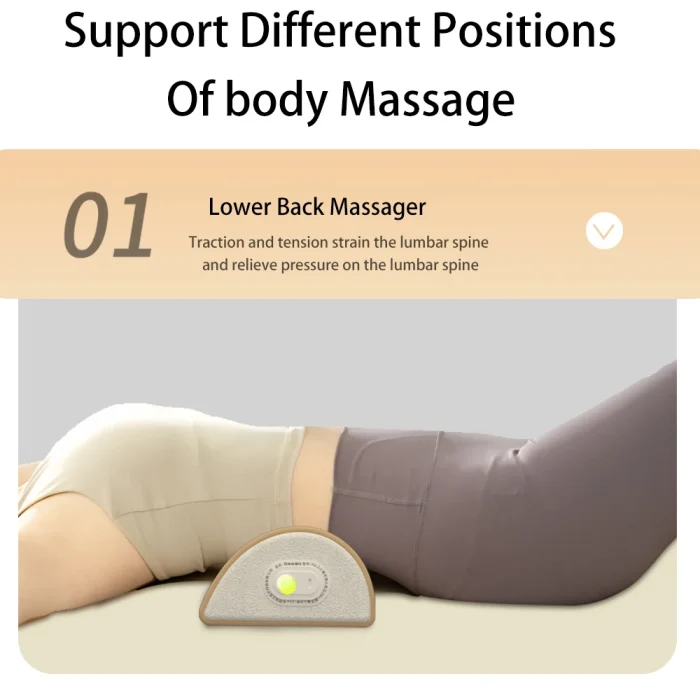Electric Neck Massage Pillow Vibration Head Massage Pillow Cervical Spine Support Cushion - Image 6