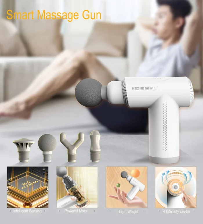 New 2023 Products Mini Handheld Percussion Muscle Massage Gun Portable Fascia Relaxation Gun for Body Deep Massage - Image 2