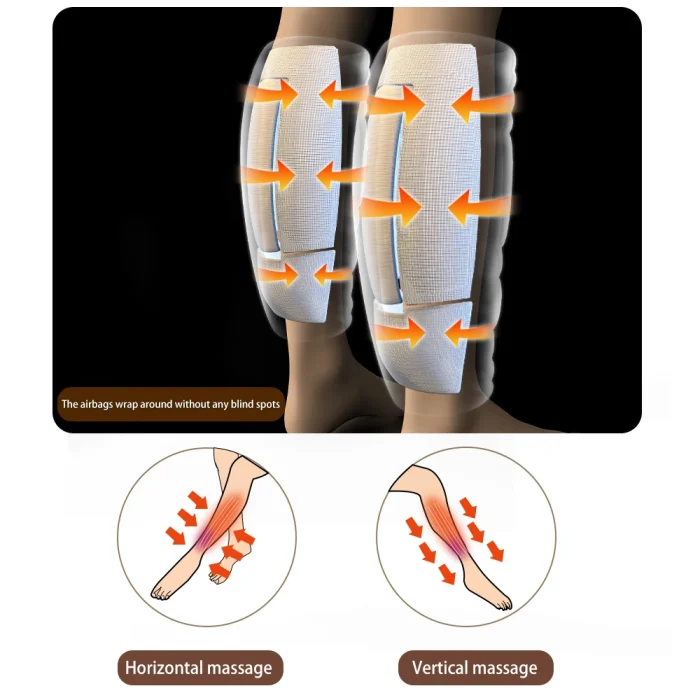 Upgraded Cordless Calf Massager for Circulation Rechargeable Leg Massager for Pain Relief Relax & Fast Recovery Gift for Mom Dad - Image 4