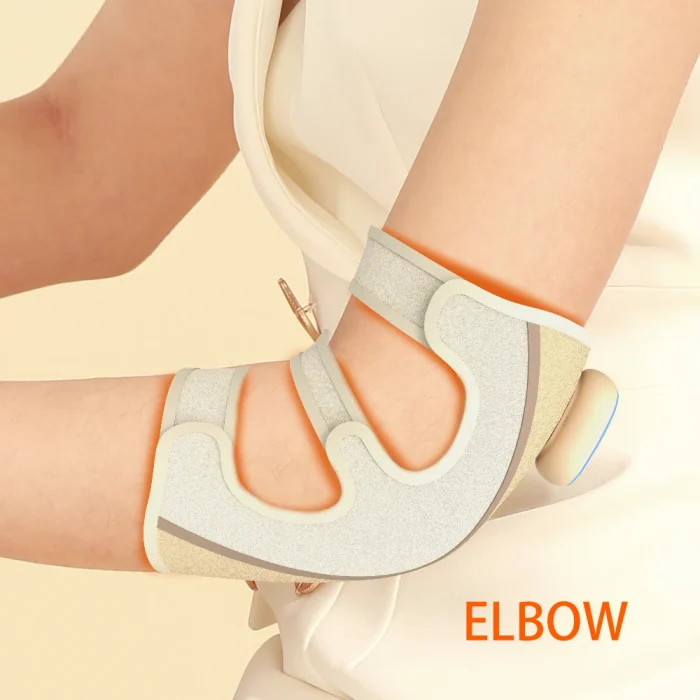 Hot Compress Knee Brace: Vibration Massage Shoulder Wrap. Wireless Belt for Joint Pain Relief. Knee Massager Machine - Image 2