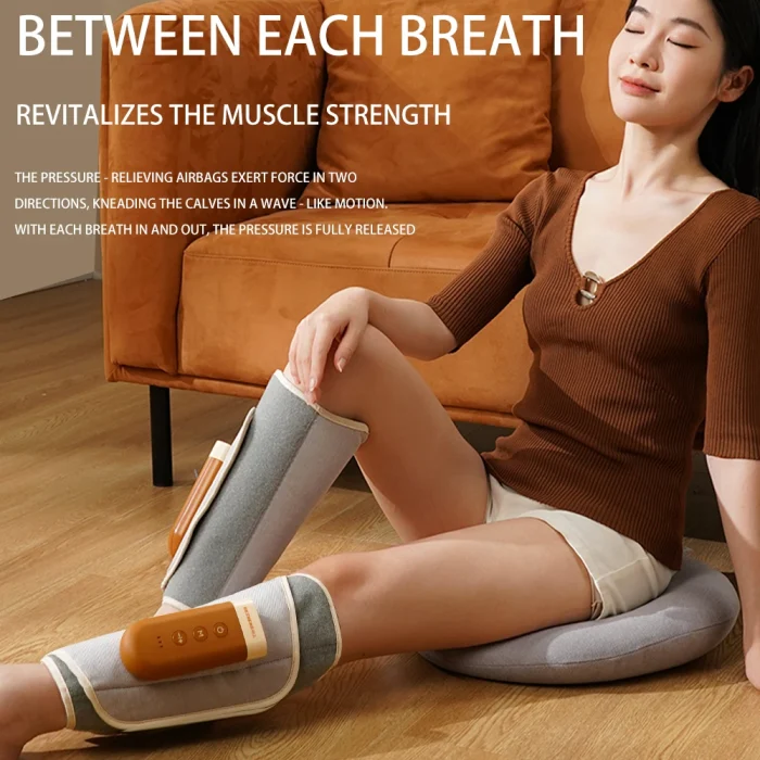 Upgraded Cordless Calf Massager for Circulation Rechargeable Leg Massager for Pain Relief Relax & Fast Recovery Gift for Mom Dad - Image 2