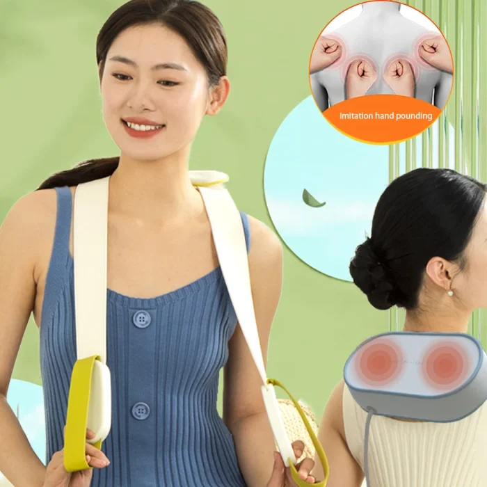 HEZHENG Body Fatigue Relief Vibrator Neck Waist Leg Percussion Massage Device Back Shoulder Massage Hammer Slimming Massager - Image 6