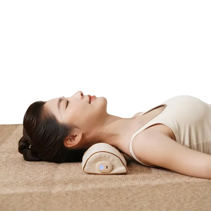 Electric Neck Massage Pillow Vibration Head Massage Pillow Cervical Spine Support Cushion