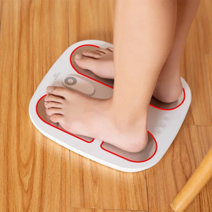 Hezheng Foot Massager: Portable, Electric Reflexology Device with Heat. Ideal Foot Pulse Massage Machine - Image 2