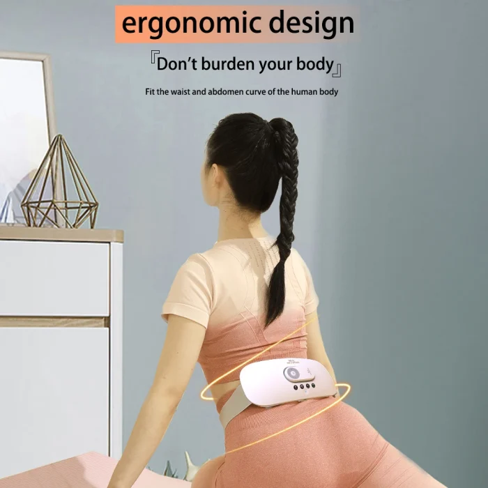 2025 Produits Gagnants lumbar, Belly, Back Massager Portable Electric Heating Pad Waist Massager Belt Heating - Image 3