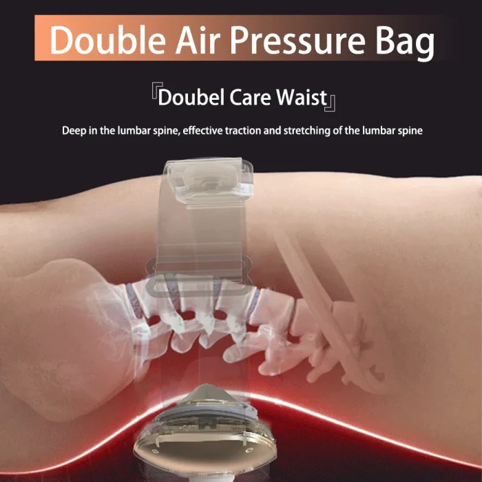 2025 Produits Gagnants lumbar, Belly, Back Massager Portable Electric Heating Pad Waist Massager Belt Heating - Image 4