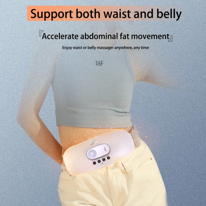2025 Produits Gagnants lumbar, Belly, Back Massager Portable Electric Heating Pad Waist Massager Belt Heating - Image 5