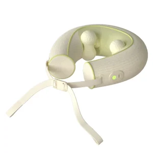 2024 New Design Hot Compress Neck & Shoulder Massage Equipment 5D Rotation Kneading Cervical Massage Pillow Deep Tissue Relax