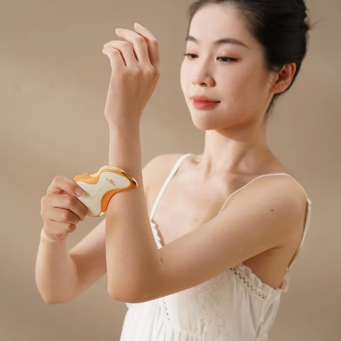 Popular Product 2025 Skin Beauty Scraping Face Neck Lifting Massager Personal Home Use Electric Heating Vibration Gua Sha Board - Image 6