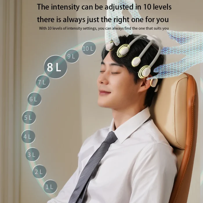 2025 New Arrivals Octopus Electric Head Massager Trending Wellness Products Anti-Hair Loss Scalp Hair Growth Fatigue Relaxation - Image 5