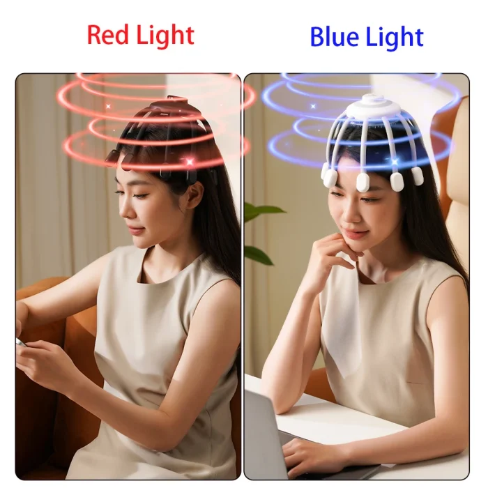 2025 New Arrivals Octopus Electric Head Massager Trending Wellness Products Anti-Hair Loss Scalp Hair Growth Fatigue Relaxation - Image 6