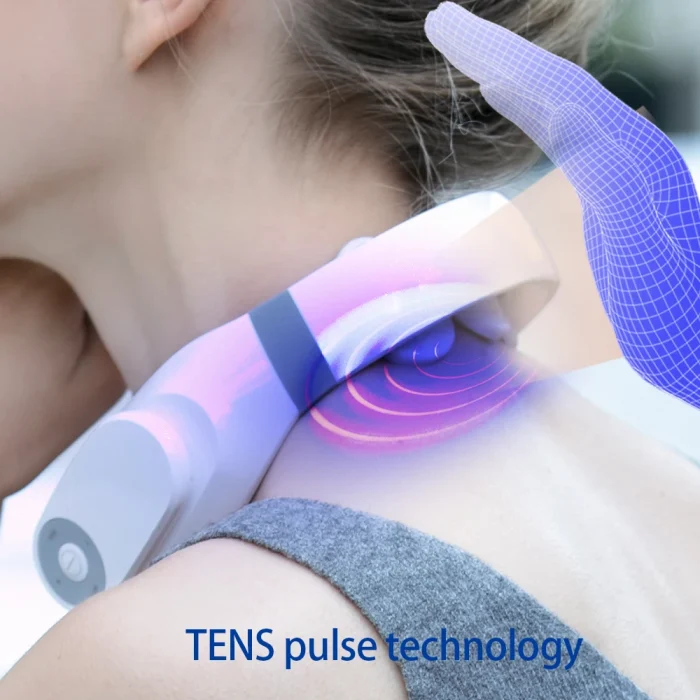 2025 New Ideas Smart Health Wellness Neck Shoulder Massager TENS Heating Therapy EMS Muscle Pain Relief Smart Cervical Massage - Image 6