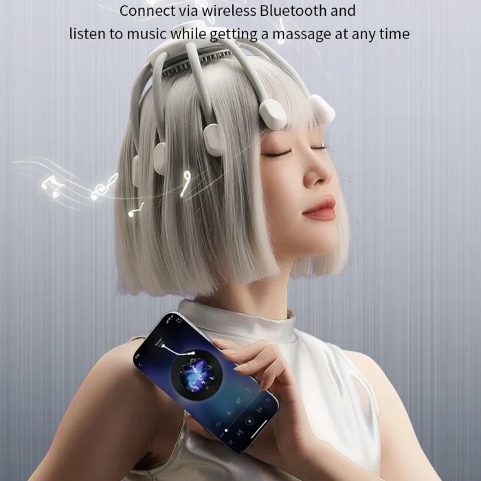 2025 New Arrivals Octopus Electric Head Massager Trending Wellness Products Anti-Hair Loss Scalp Hair Growth Fatigue Relaxation - Image 4