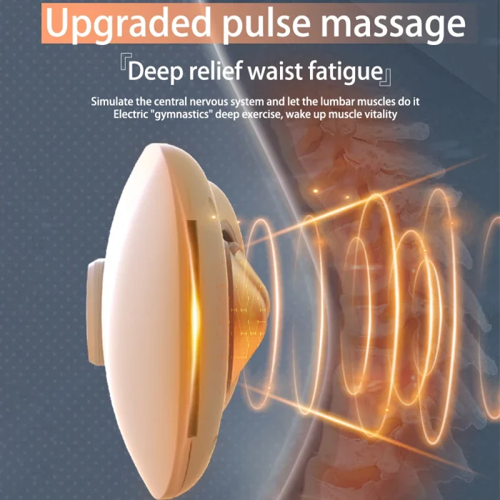 2025 Produits Gagnants lumbar, Belly, Back Massager Portable Electric Heating Pad Waist Massager Belt Heating - Image 6
