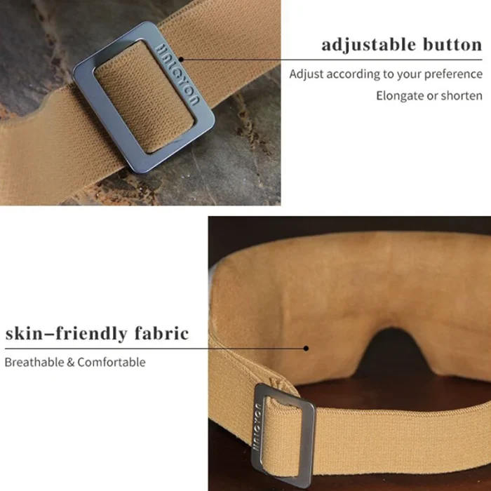 Hot Selling Eye Mask Sleep Air Compression Eye Air Bag Massage Heating Vibration Care Eye Massager with Relaxing Music - Image 6