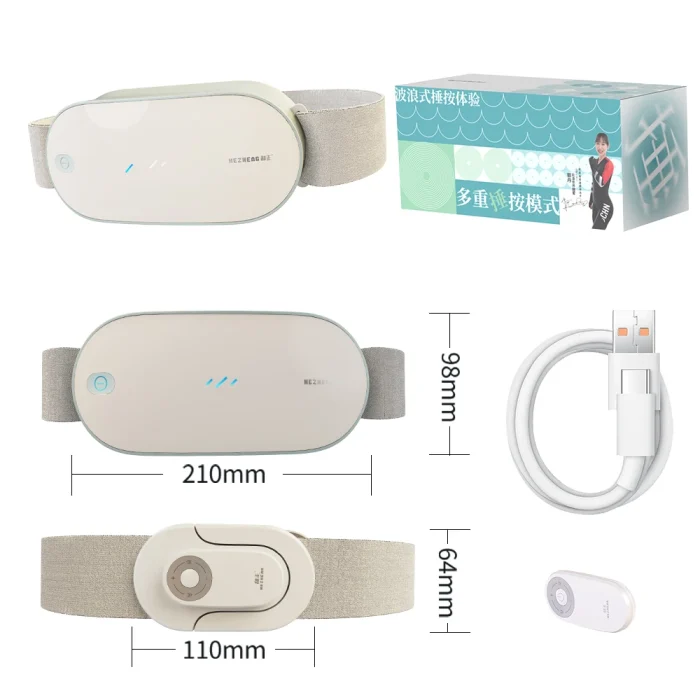Wireless Waist Back Massager - Convenient and Cordless Design for Easy Use Anywhere Waist Massage Machine - Image 6